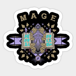 MAGE - TRIBAL CREST Sticker